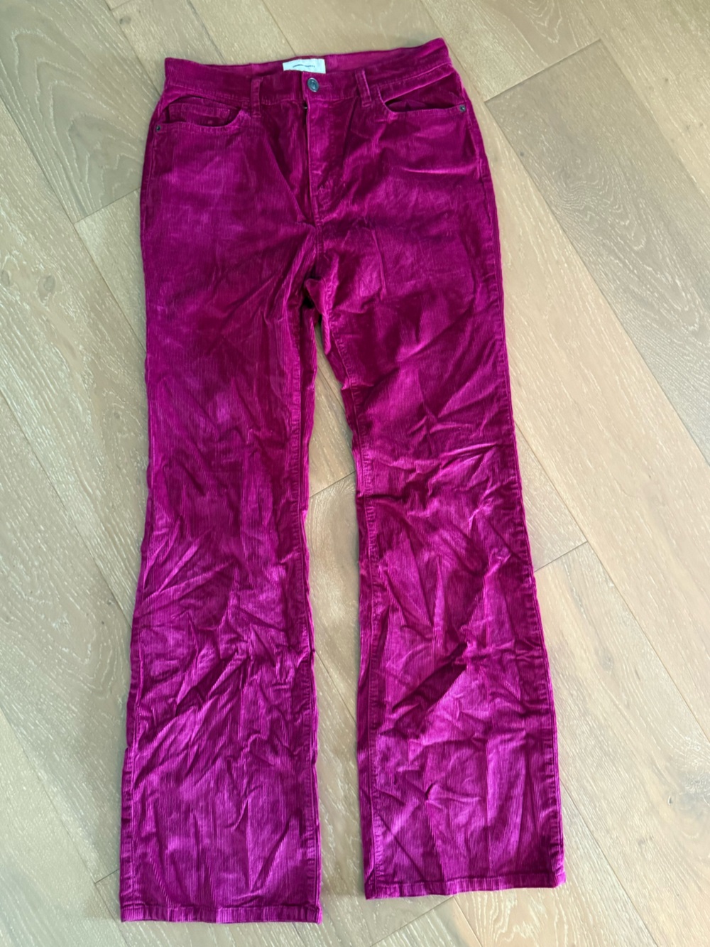 Current/Elliott Burgundy Corduroy Pants / Jeans – Women’s Size 31